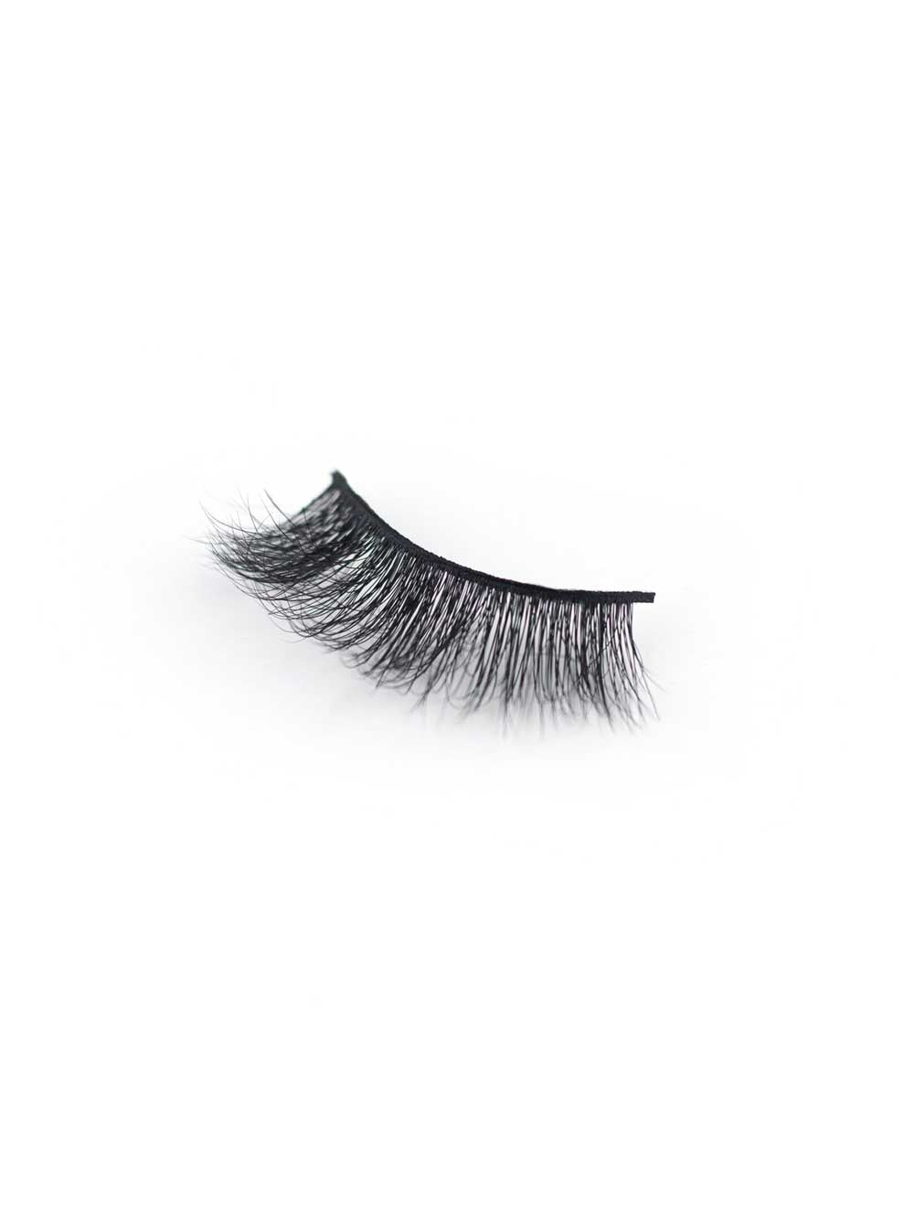 side view of full volume boss up lashes