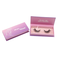 zero fux lashes Minx and Mane package